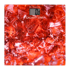 Весы напольные Galaxy GL4819 red