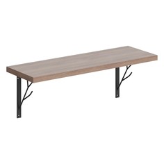 Настенная полка с полкодержателями Skyland COFFEE SH2-TREE 630х220х222 ясень шимо