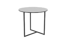 Стол журнальный Бренд Калифорния Альбано Glass Белая lacobel