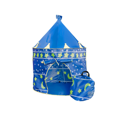 Детская игровая палатка Мой Мир Сказка, голубой