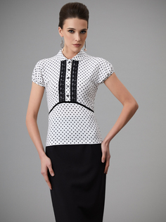 Блуза женская Арт-Деко L-1212 белая 50 RU