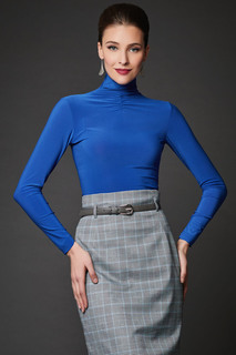 Блуза женская Арт-Деко Z-974 синяя 52 RU