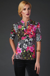 Блуза женская Арт-Деко L-1152 черная 44 RU