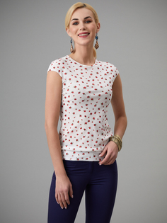 Блуза женская Арт-Деко L-1209 белая 44 RU