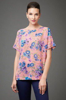 Блуза женская Арт-Деко L-1197 розовая 50 RU