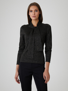 Блуза женская Арт-Деко R-1380 черная 54 RU