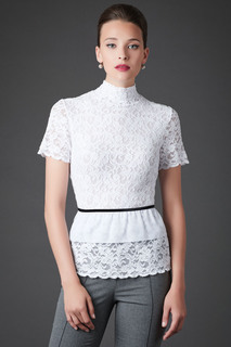 Блуза женская Арт-Деко R-1308 белая 42 RU