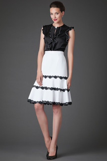 Юбка женская Арт-Деко RU-125 белая 46 RU