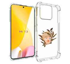 Чехол MyPads лицо-с-патчами для Xiaomi 13