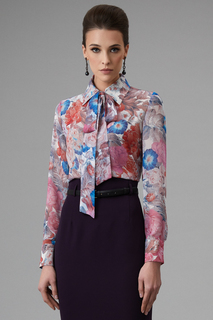 Блуза женская Арт-Деко Z-1173 фиолетовая 52 RU