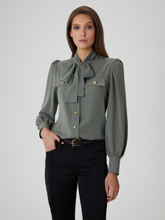 Блуза женская Арт-Деко R-1384 хаки 42 RU