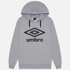 Худи мужское Umbro FW Large Logo Hoodie серое L