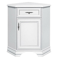 Тумба KENTAKI KOMN 1D1S/P белый правый No Brand