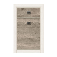 Тумба Коен KOM 1D1S ясень снежный/сосна натуральная No Brand