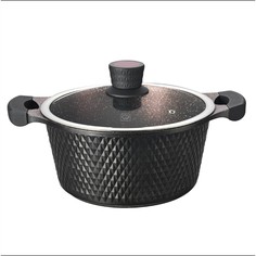 Кастрюля с крышкой MercuryHaus Granite 4,3 л 24*12 см