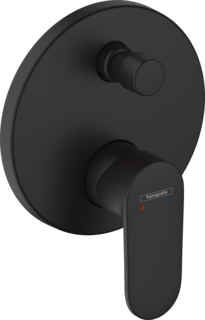 Смеситель для ванны с душем Hansgrohe Vernis Blend 71467670, матовый чёрный