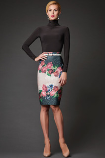 Юбка женская Арт-Деко U-672 черная 44 RU