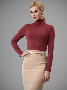 Блуза женская Арт-Деко Z-1152 коричневая 48 RU