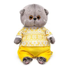 Мягкая игрушка Басик Budi Basa BABY в зимней пижамке 20 см арт. 329143