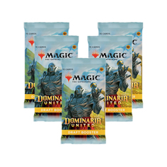 Дополнение для настольной ККИ MTG 5 драфт-бустеров издания Dominaria United англ. яз. Magic: the Gathering