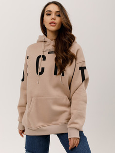 Худи женское Little Secret uz200232 бежевое One Size