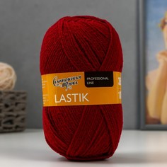 Пряжа Lastik (Ластик) 28% имп.мер.шерсть,69% акрил, 3% эластан 365м/100гр георг_v2 (70215) No Brand