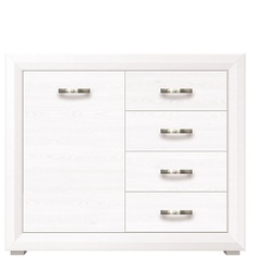 Тумба Мальта B136-KOM1D4S лиственница сибирская / орех лион No Brand