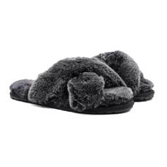 Тапочки женские Emu Australia Mayberry Frost W12013 черные 42 EU
