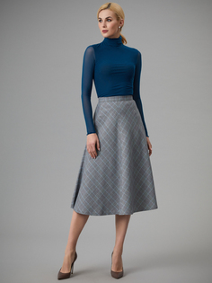 Юбка женская Арт-Деко U-680 серая 42 RU