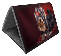 Лежанка для животных PerseiLine Шалаш+лежак 2 в 1 Йорк, 46х36х36 см