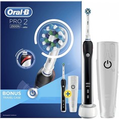 Зубная щетка электрическая Braun Oral-B Pro 2 2500 CrossAction черная