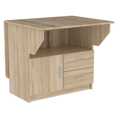 Стол-тумба дуб сонома No Brand