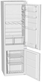 Встраиваемый холодильник Korting KSI 17850 CF White