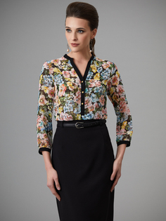 Блуза женская Арт-Деко Z-1165 черная 50 RU