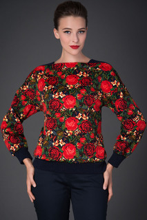 Блуза женская Арт-Деко Z-1064 красная 42 RU