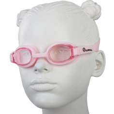 Очки плавательные Larsen DS204 розовый (силикон+поликарбонат)
