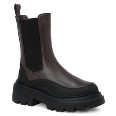 Полусапоги женские GIANNI RENZI GR992 коричневые 37 EU