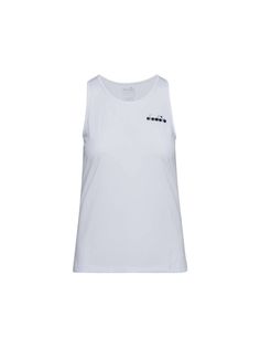 Майка женская Diadora L. Tank Easy Tennis белая S