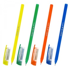 Ручка шариковая Staff Basic OBP-312 0.35мм, синяя, масляная основа, корпус цветной 50шт.