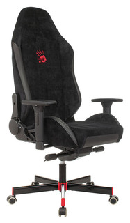 Кресло игровое A4TECH Bloody GC-450, на колесиках, текстиль/эко.кожа