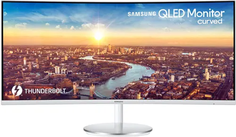 Монитор Samsung C34J791WTR 34" белый (LC34J791WTRXEN)