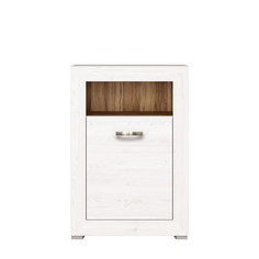 Тумба Мальта B136-KOM1D, лиственница сибирская/орех лион No Brand