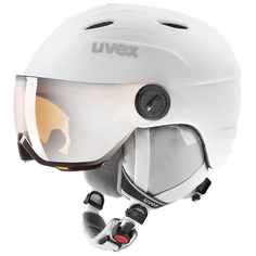 Шлем Uvex 2022-23 Junior Visor Pro Uvex White Red Mat White Red Mat (См:52-54)