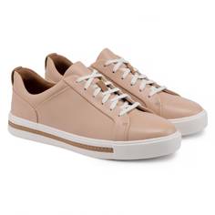 Кеды женские Clarks Un Maui Lace 26140167 розовые 37.5 EU