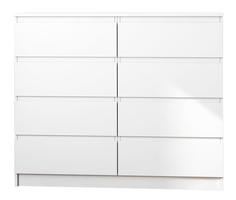 Комод Мори МК 1200.8 белый No Brand