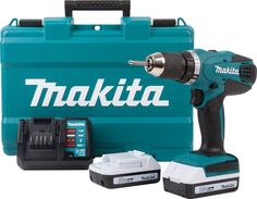 Акк. безударная дрель-шуруповерт Makita DF457DWE