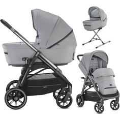 Коляска 2 в 1 Inglesina Aptica System Duo 2 в 1 на шасси Aptica Black Silk Grey