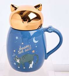 Кружка Без кота и жизнь не та MUG-389/2 113-1010588 Art East