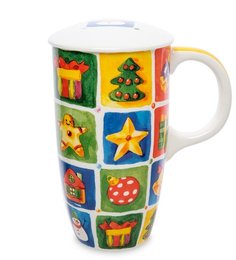 Кружка Новый год (Capodanno Pavone) JK-287 113-109378
