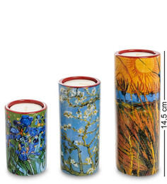 Набор подсвечников Willows - Irises - Blossom Винсент Ван Гог (Museum Parastone) pr-TS01GO